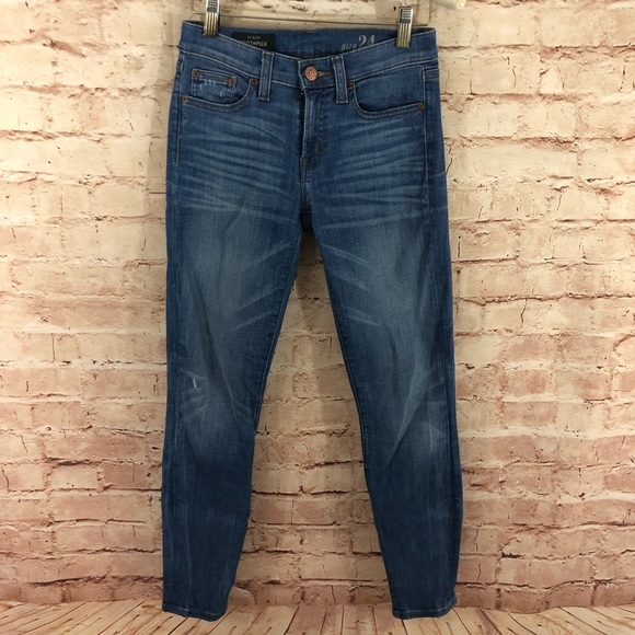 J. Crew Toothpick Ankle Jeans - Picture 2 of 8